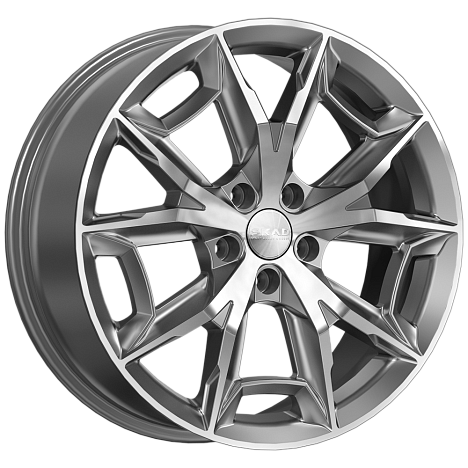 ПАРКЕР (КЛ382) 7.500xR19 5x114.3 DIA60.1 ET35 алмаз графит ПАРКЕР (КЛ382) 7.500xR19 5x114.3 DIA60.1 ET35 алмаз графит