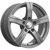 Литые диски SAKURA (КЛ146) 6.500xR15 5x108 DIA63.35 ET43 графит