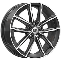 Литые диски Up104 (КС987) 6.500xR17 5x114.3 DIA67.1 ET45 New Diamond для Livan S6 Pro