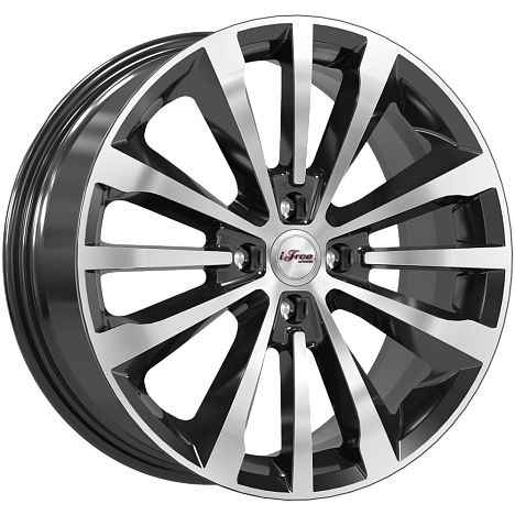 Андерсен (КС912) 7.000xR17 4x100 DIA60.1 ET43 Блэк Джек Андерсен (КС912) 7.000xR17 4x100 DIA60.1 ET43 Блэк Джек