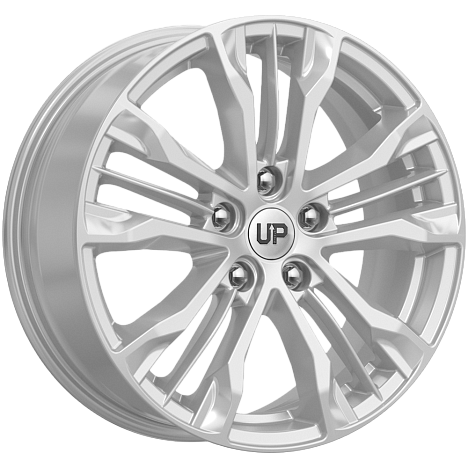 Up106 (КС991) 7.000xR17 5x110 DIA65.1 ET37 Silver Classic Up106 (КС991) 7.000xR17 5x110 DIA65.1 ET37 Silver Classic