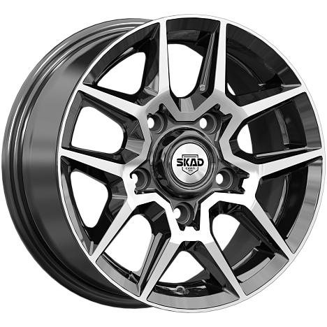 КАНГАР (КЛ1196) 6.500xR15 5x139.7 DIA98.1 ET40 алмаз