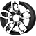 Офф-лайн (КС516) 6.500xR16 5x139.7 DIA98.2 ET40 Блэк Джек