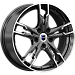 Солар (КС875) 7.000xR17 5x114.3 DIA66.1 ET40 алмаз черный SK