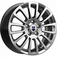 Литые диски Неман (КС717) 6.000xR15 5x100 DIA67.1 ET40 дарк платинум для Jetta Va3