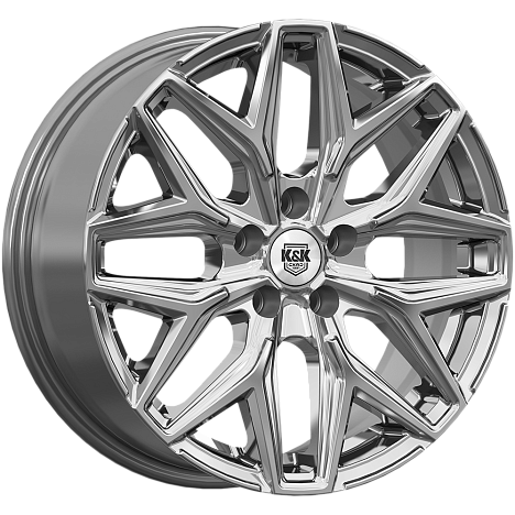 Ариус (КС1187) 7.000xR17 5x110 DIA67.1 ET40 дарк платинум