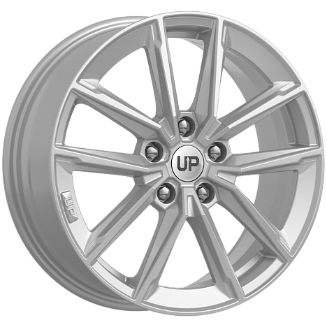 Up104 (КС987) 6.500xR17 5x114.3 DIA67.1 ET50 Silver Classic
