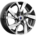 Палермо (КС607) 6.500xR16 5x114.3 DIA67.1 ET40 алмаз черный Палермо (КС607) 6.500xR16 5x114.3 DIA67.1 ET40 алмаз черный