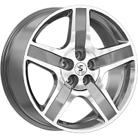 Литые диски КР008 (20_Jetour X90 Plus) (КР008) 8.500xR20 5x108 DIA60.1 ET43 Diamond gloss graphite для Jetour X90