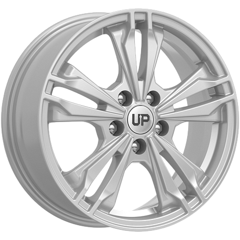 Up103 (КС982) 6.500xR16 5x114.3 DIA67.1 ET43 Silver Classic Up103 (КС982) 6.500xR16 5x114.3 DIA67.1 ET43 Silver Classic