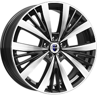 Литые диски Марвел (КС881) 7.500xR19 5x114.3 DIA67.1 ET50 алмаз черный SK для Mazda Cx-7