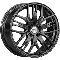 Литые диски Аскет (КС1072) 7.000xR17 5x108 DIA54.1 ET40 BK для JAC S3 Pro