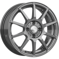 Литые диски АКИТА (КЛ285) 6.000xR15 4x100 DIA67.1 ET45 графит для Lifan Литые диски АКИТА (КЛ285) 6.000xR15 4x100 DIA67.1 ET45 графит для Lifan