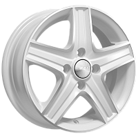 Литые диски МАГНУМ (КЛ160) 5.500xR14 4x100 DIA56.6 ET49 алмаз-белый для Chevrolet Литые диски МАГНУМ (КЛ160) 5.500xR14 4x100 DIA56.6 ET49 алмаз-белый для Chevrolet