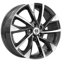 Литые диски Роквуд (КС900) 7.000xR17 5x112 DIA66.6 ET35 алмаз черный Литые диски Роквуд (КС900) 7.000xR17 5x112 DIA66.6 ET35 алмаз черный