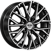 Литые диски АТЕНОР (КЛ1221) 7.000xR18 5x114.3 DIA67.1 ET45 алмаз для Forthing
