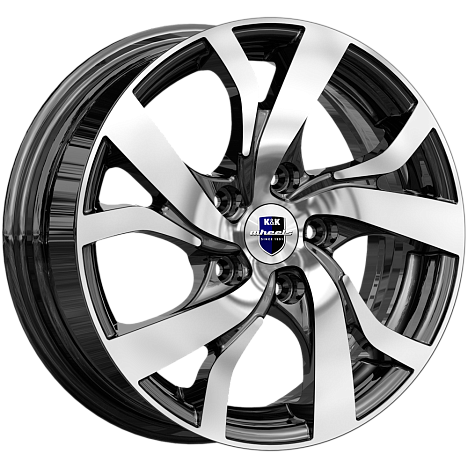 Палермо (КС607) 6.500xR16 5x110 DIA65.1 ET39 алмаз черный Палермо (КС607) 6.500xR16 5x110 DIA65.1 ET39 алмаз черный