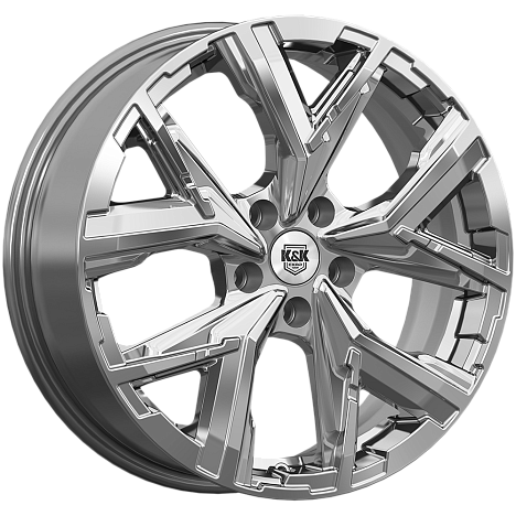 Айона (КС1169) 6.500xR18 5x114.3 DIA67.1 ET38 дарк платинум Айона (КС1169) 6.500xR18 5x114.3 DIA67.1 ET38 дарк платинум