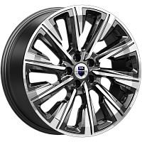 Литые диски Галего (КС1039) 7.500xR19 5x114.3 DIA60.1 ET40 алмаз черный для Suzuki Литые диски Галего (КС1039) 7.500xR19 5x114.3 DIA60.1 ET40 алмаз черный для Suzuki