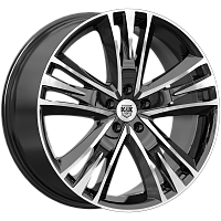 Литые диски Атлас (КС661М) 8.500xR20 5x120 DIA66.1 ET40 алмаз черный для AITO