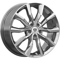 Литые диски Портер (КС906) 7.500xR18 5x114.3 DIA66.6 ET37 дарк платинум