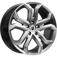 Литые диски Пандора (КС466) 8.500xR19 5x108 DIA67.1 ET35 дарк платинум для EXEED