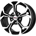 Эрнесто (КС484) 6.500xR15 5x114.3 DIA66.1 ET40 Блэк Джек Эрнесто (КС484) 6.500xR15 5x114.3 DIA66.1 ET40 Блэк Джек