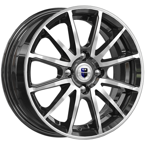 Квант (КС960) 5.500xR14 4x100 DIA56.6 ET40 алмаз черный