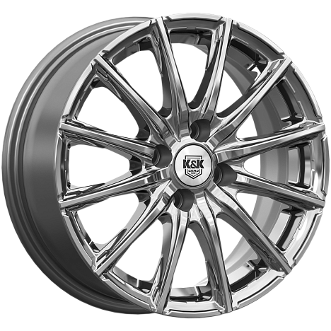 Сандал (КС1199) 6.000xR15 4x100 DIA54.1 ET41 дарк платинум Сандал (КС1199) 6.000xR15 4x100 DIA54.1 ET41 дарк платинум