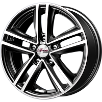 Литые диски Катар (КС885) 6.500xR16 5x100 DIA67.1 ET40 Блэк Джек