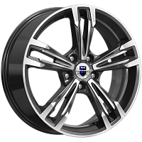 Литые диски Karrera Light (КС935) 7.000xR18 5x115 DIA70.2 ET45 алмаз черный для Chevrolet Captiva