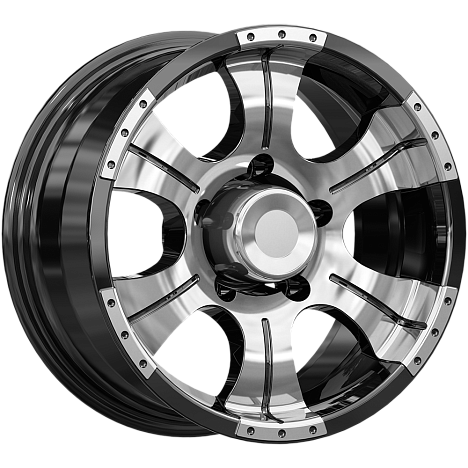 Байконур (КС473) 7.000xR15 5x139.7 DIA108.5 ET-5 алмаз черный