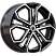 Пандора (КС466) 8.500xR19 5x120 DIA72.6 ET45 алмаз черный
