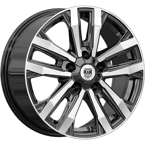 Мичиган (КС1107) 8.000xR18 5x150 DIA110.1 ET56 алмаз черный