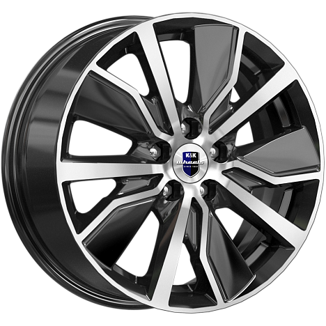 Гамбит (КС961) 6.500xR16 5x105 DIA56.6 ET38 алмаз черный Гамбит (КС961) 6.500xR16 5x105 DIA56.6 ET38 алмаз черный