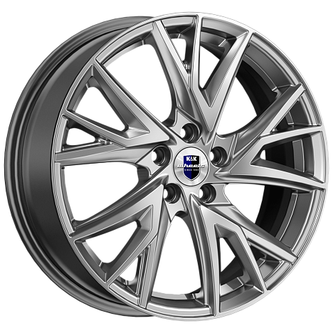 Кайлас (КС1054) 6.500xR18 5x114.3 DIA66.6 ET34 дарк платинум Кайлас (КС1054) 6.500xR18 5x114.3 DIA66.6 ET34 дарк платинум