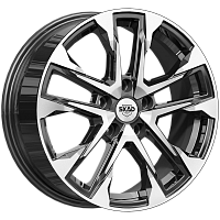 Литые диски АТАКОР (КЛ376) 7.000xR17 5x115 DIA70.2 ET43 алмаз