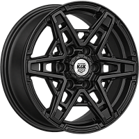 Литые диски Блэкберн (КС1129) 8.000xR17 6x139.7 DIA106.1 ET30 Мэт для Sollers