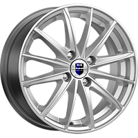 Литые диски Пойнт Бланк (КС884) 6.000xR15 4x100 DIA67.1 ET35 сильвер SK для Daihatsu Trevis