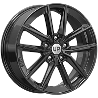 Литые диски Up104 (КС987) 6.500xR17 5x114.3 DIA67.1 ET45 New Black для Geely Emgrand