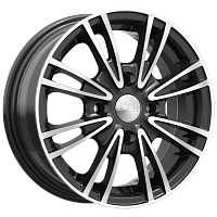 Литые диски ПАНТЕРА (КЛ129) 5.500xR14 4x100 DIA56.6 ET39 алмаз