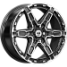 Дистрикт (КС1159) 8.000xR18 6x139.7 DIA100.1 ET36 алмаз черный