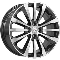 Литые диски Андерсен (КС912) 7.000xR17 4x100 DIA67.1 ET37 Блэк Джек для Chevrolet Литые диски Андерсен (КС912) 7.000xR17 4x100 DIA67.1 ET37 Блэк Джек для Chevrolet