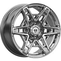 Литые диски Блэкберн (КС1129) 8.000xR17 6x139.7 DIA93.1 ET42 дарк платинум