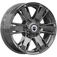 Литые диски Севенна (КС726) 7.000xR17 6x139.7 DIA100.1 ET33 кварц для Nissan Navara