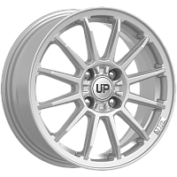 Литые диски Up102 (КС981) 6.000xR15 4x100 DIA54.1 ET46 Silver Classic для KIA Picanto X-Line