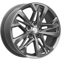 Литые диски УЛЬТИМА (КЛ360) 8.000xR18 5x114.3 DIA67.1 ET35 графит для JAC Литые диски УЛЬТИМА (КЛ360) 8.000xR18 5x114.3 DIA67.1 ET35 графит для JAC
