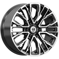 Литые диски Кортес (КС1102) 8.500xR19 6x139.7 DIA100.1 ET36 алмаз черный для Tank