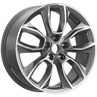 Литые диски КР001 (18_Outlander) (КР001) 7.000xR18 5x114.3 DIA67.1 ET38 Diamond gloss graphite