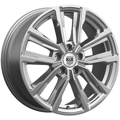 Лацио (КС964) 7.500xR17 5x112 DIA57.1 ET45 дарк платинум